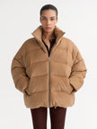 Soft Goat Puffer Jacket