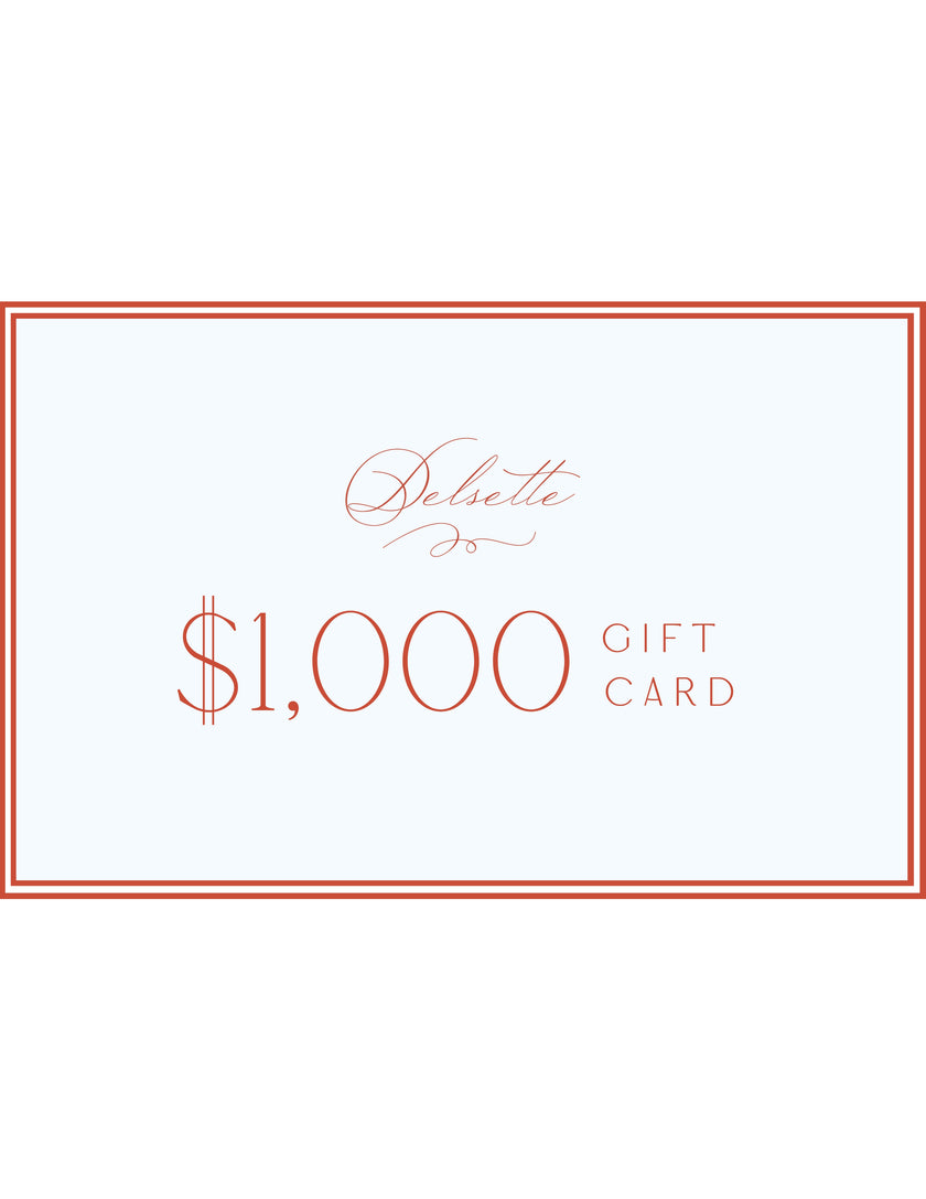 Delsette Gift Card