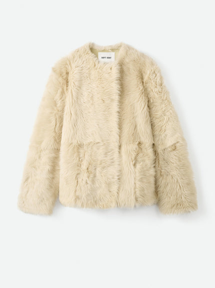 Soft Goat Shearling Jacket