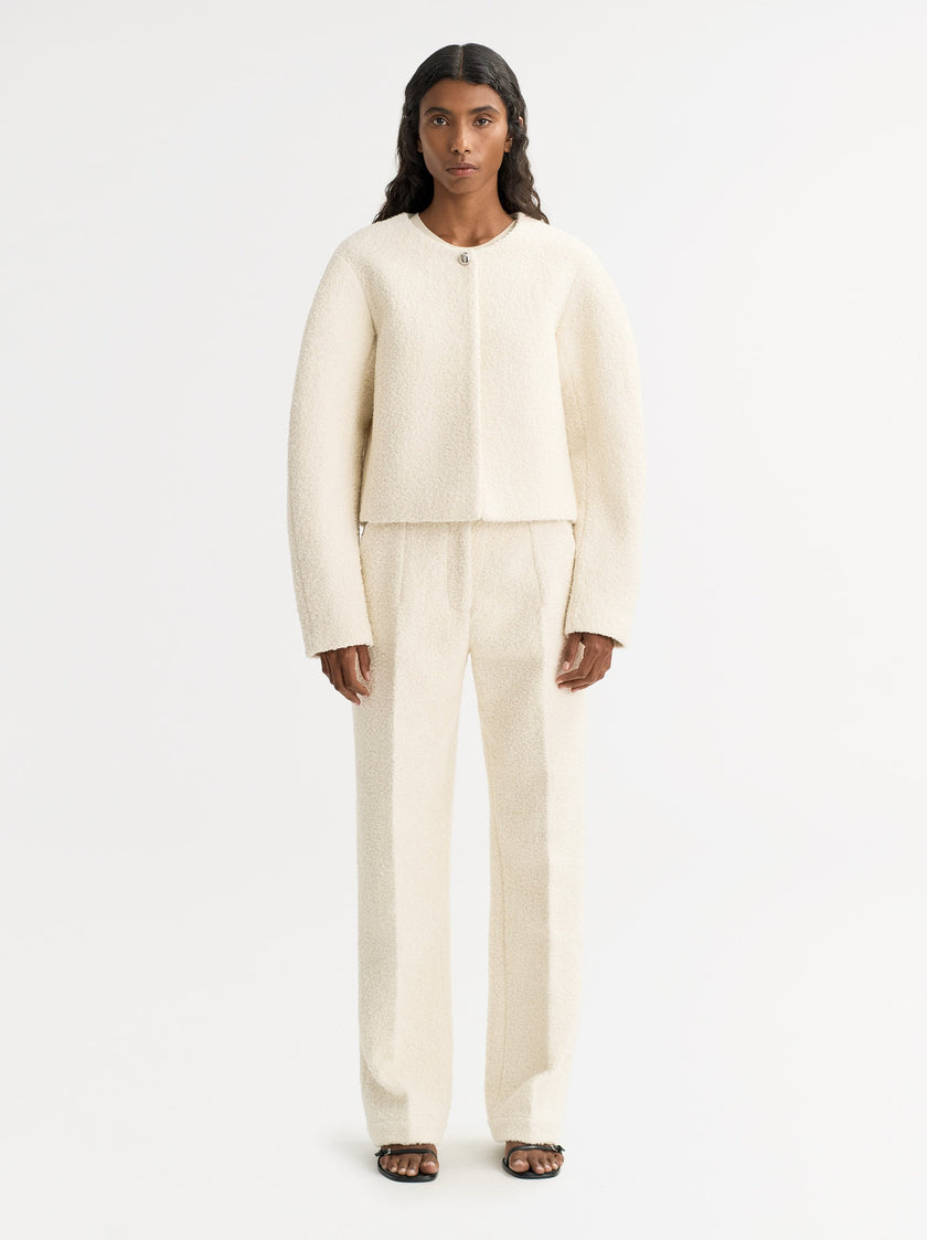 Soft Goat Boucle Blazer