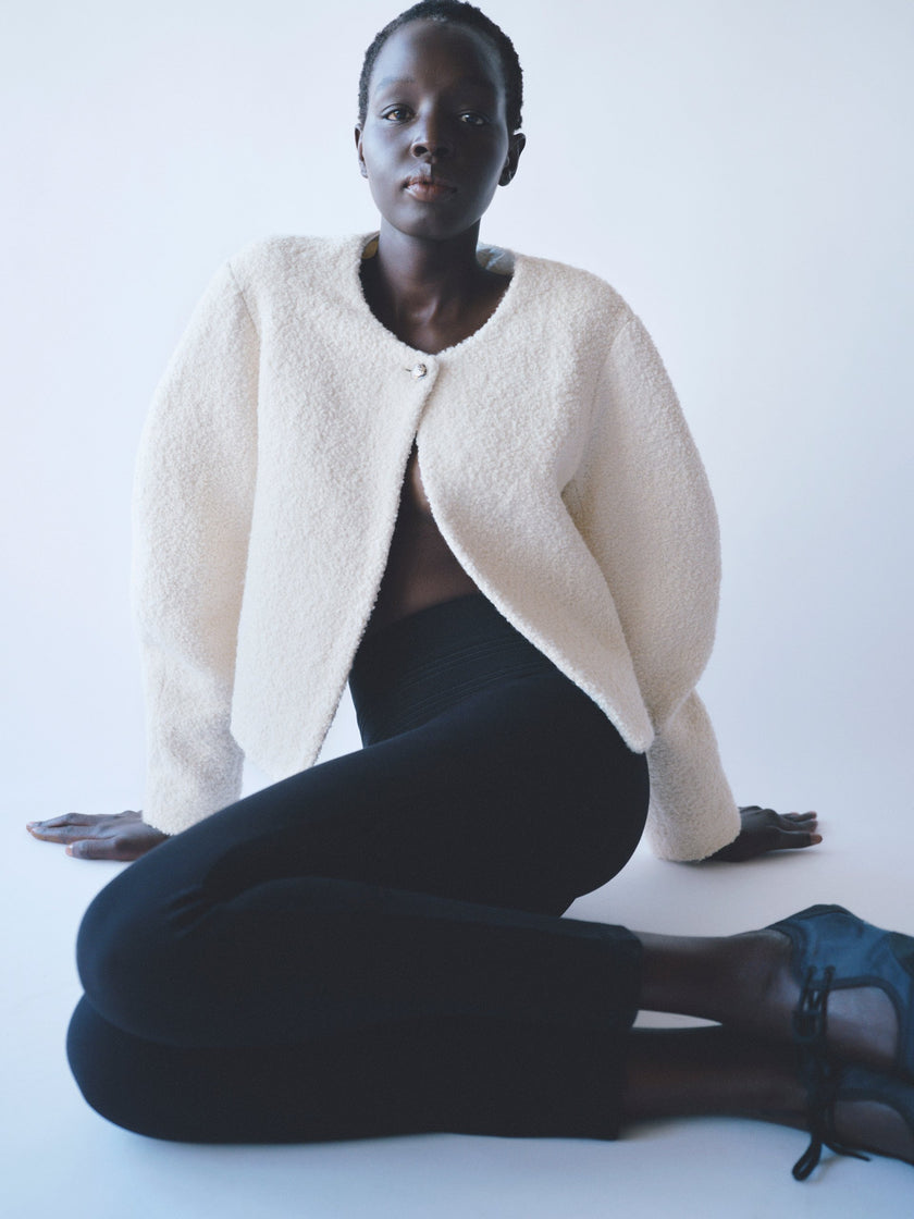 Soft Goat Boucle Blazer