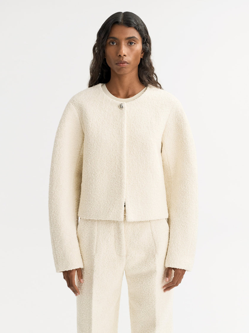 Soft Goat Boucle Blazer
