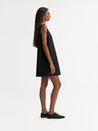Soft Goat Woven Mini Dress