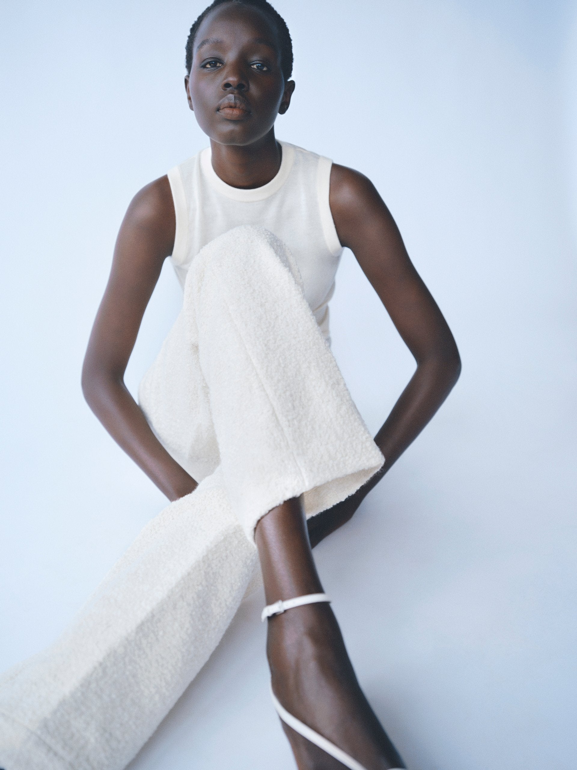 Soft Goat Boucle Pant