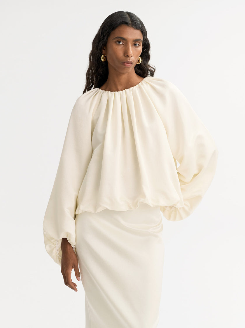 Soft Goat Silk Blouse