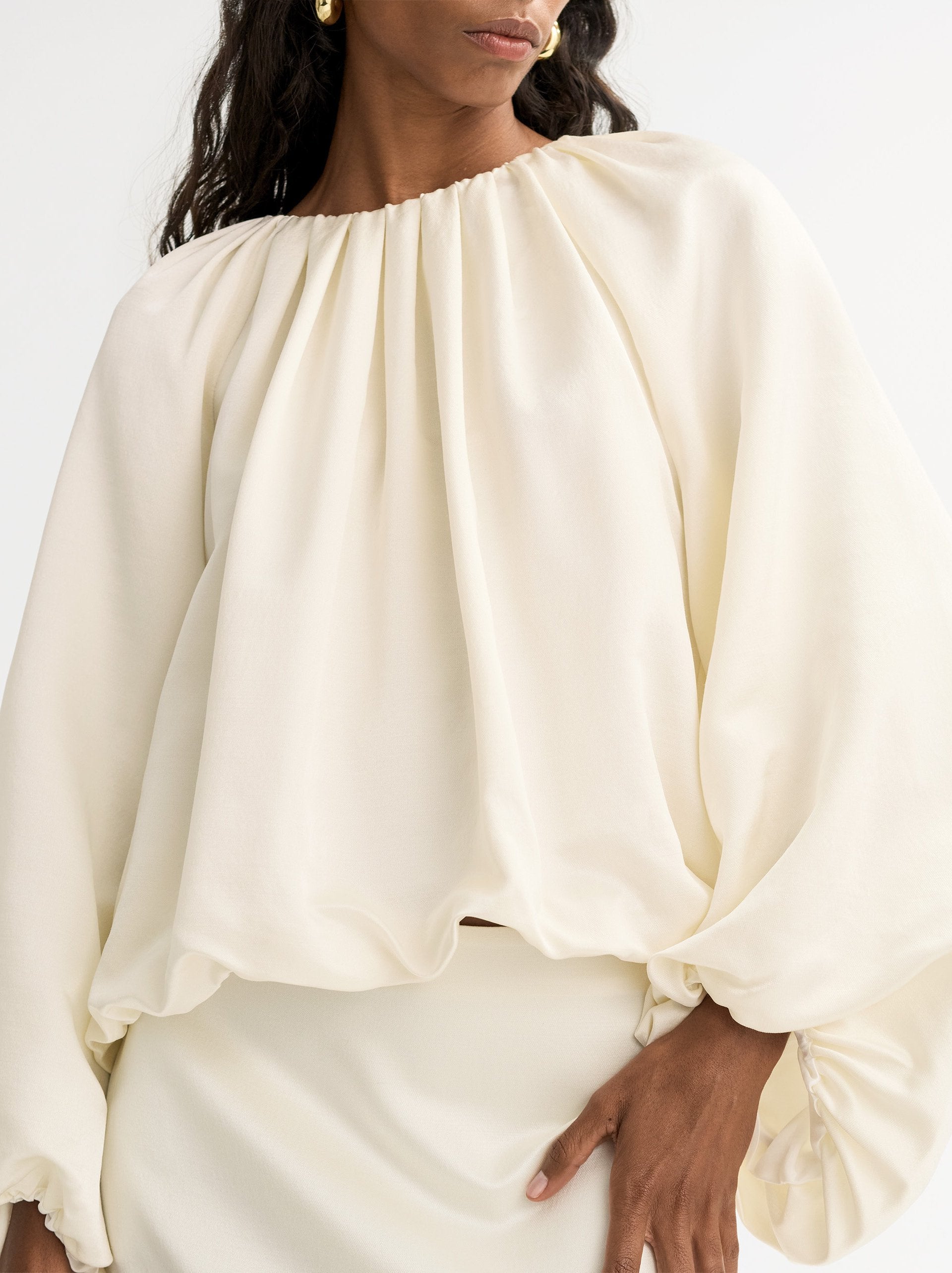 Soft Goat Silk Blouse