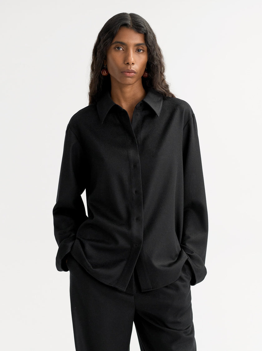 Soft Goat Woven Shirt