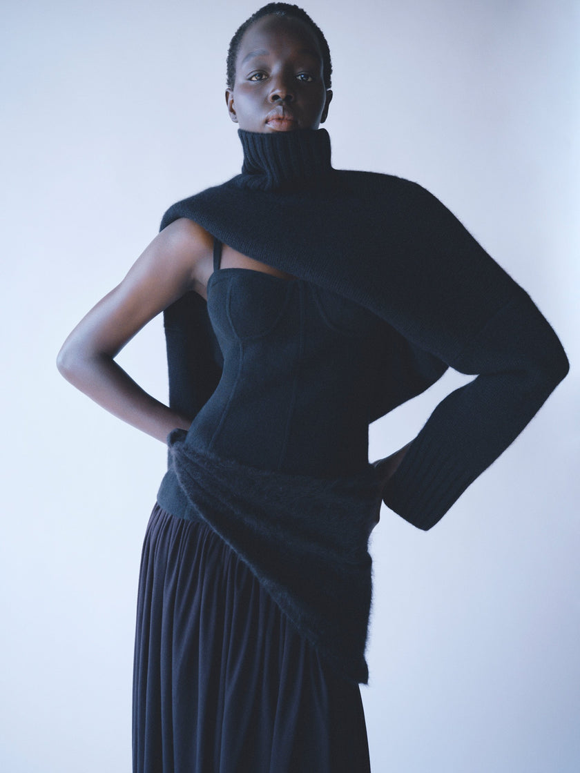 Soft Goat Double Knit Singlet