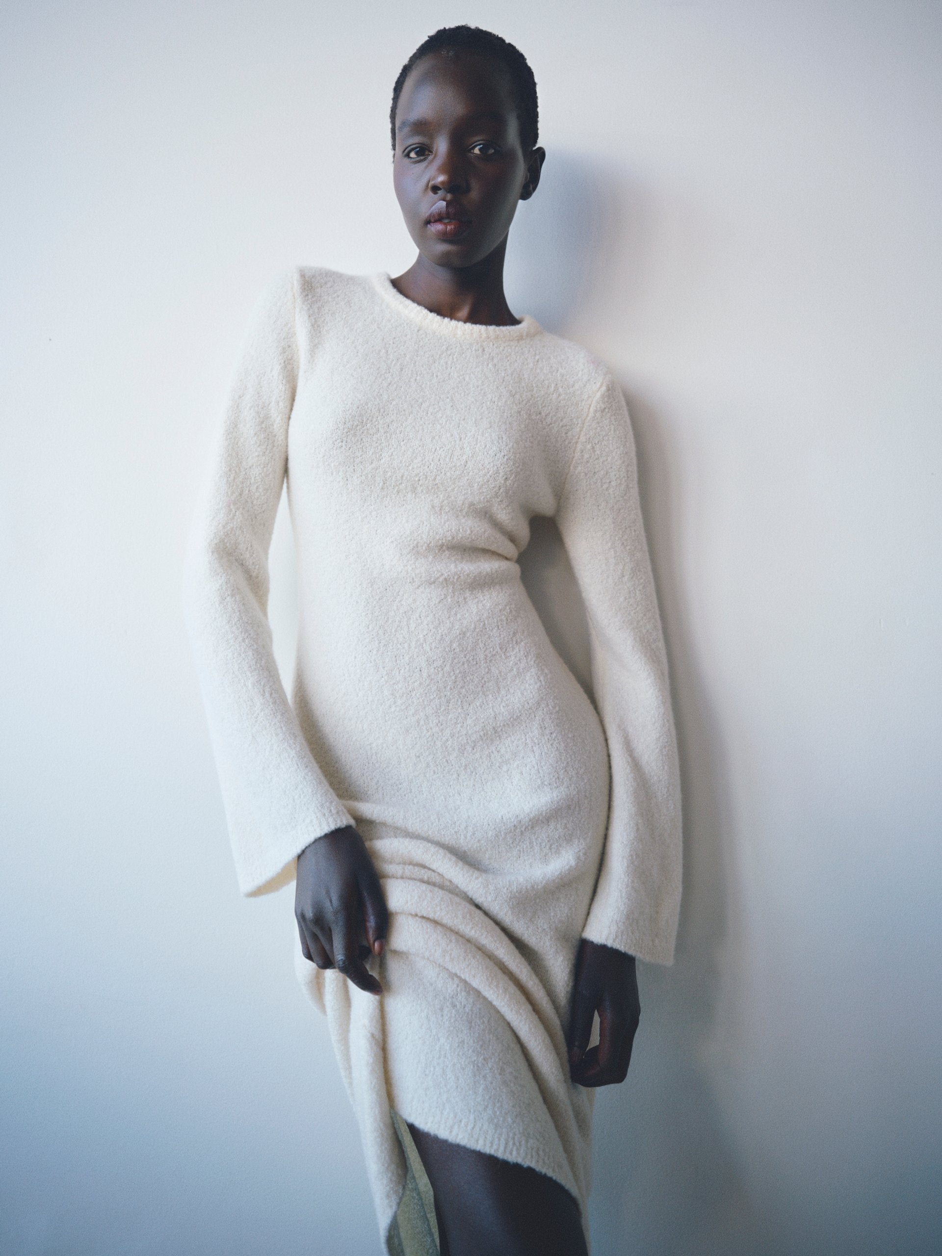 Soft Goat Boucle Dress