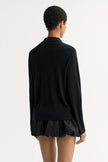Soft Goat Featherlight Shirt in Black