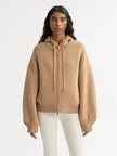 Soft Goat Bomber Cardigan