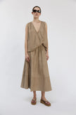 UTZON Nora Skirt in Cement