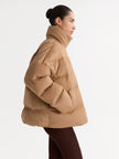 Soft Goat Puffer Jacket