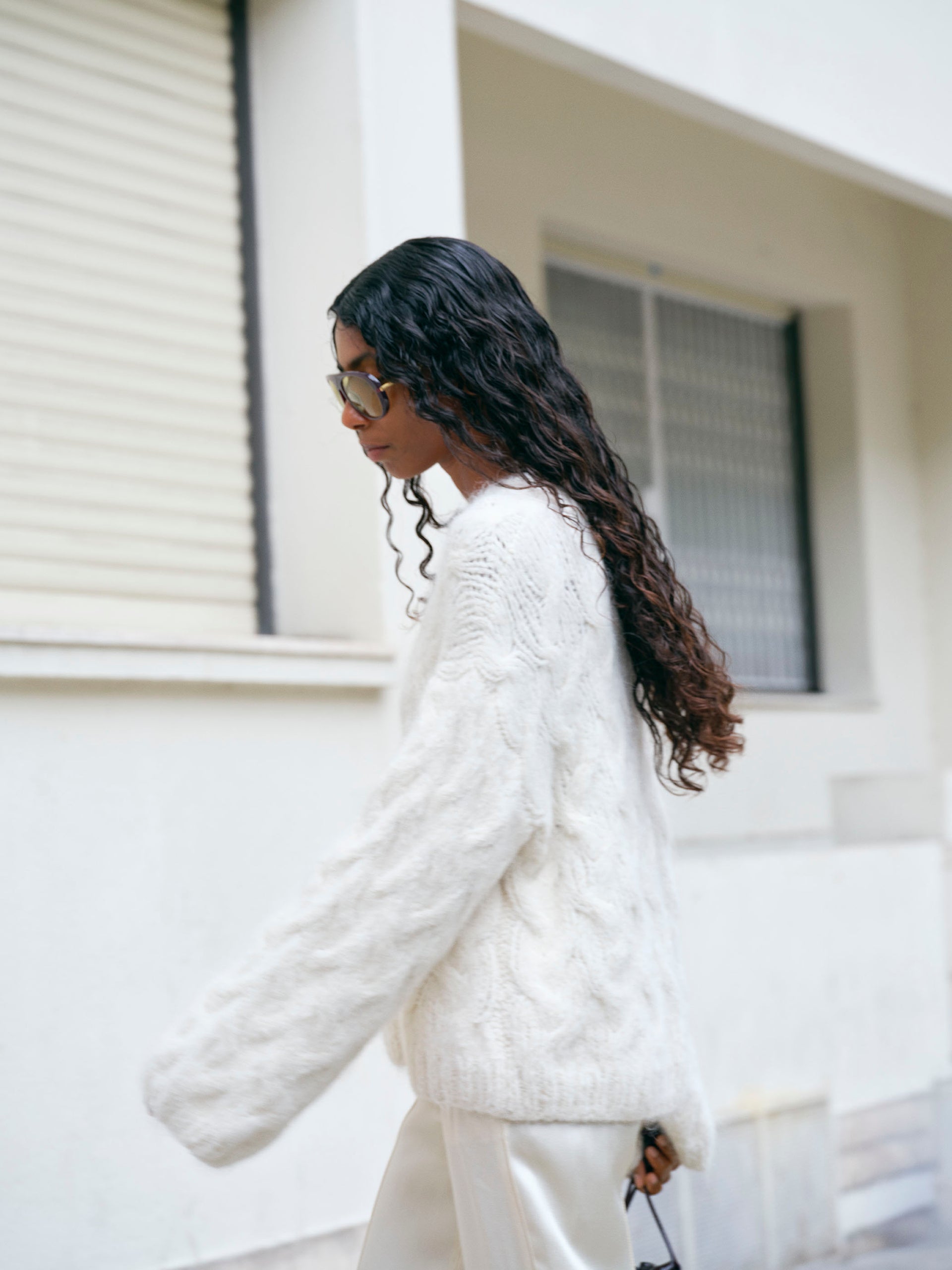 Soft Goat Chunky Cable Knit