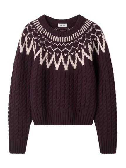 Soft Goat Fair Isle Sweater
