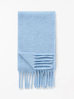 Soft Goat wool scarf with fringe