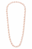 Rose Quartz + Pearl Necklace