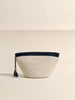 The Medium Zip Clutch in Handwoven Fique