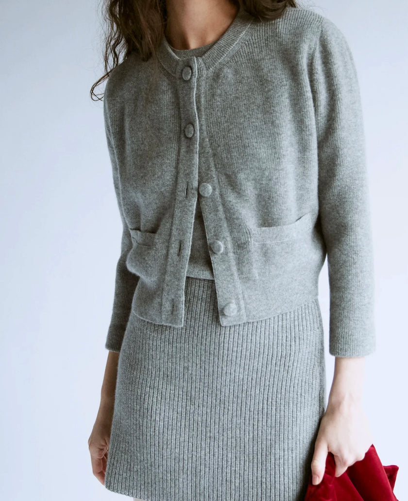 Liberowe Amelie Knitted Cashmere Cardigan