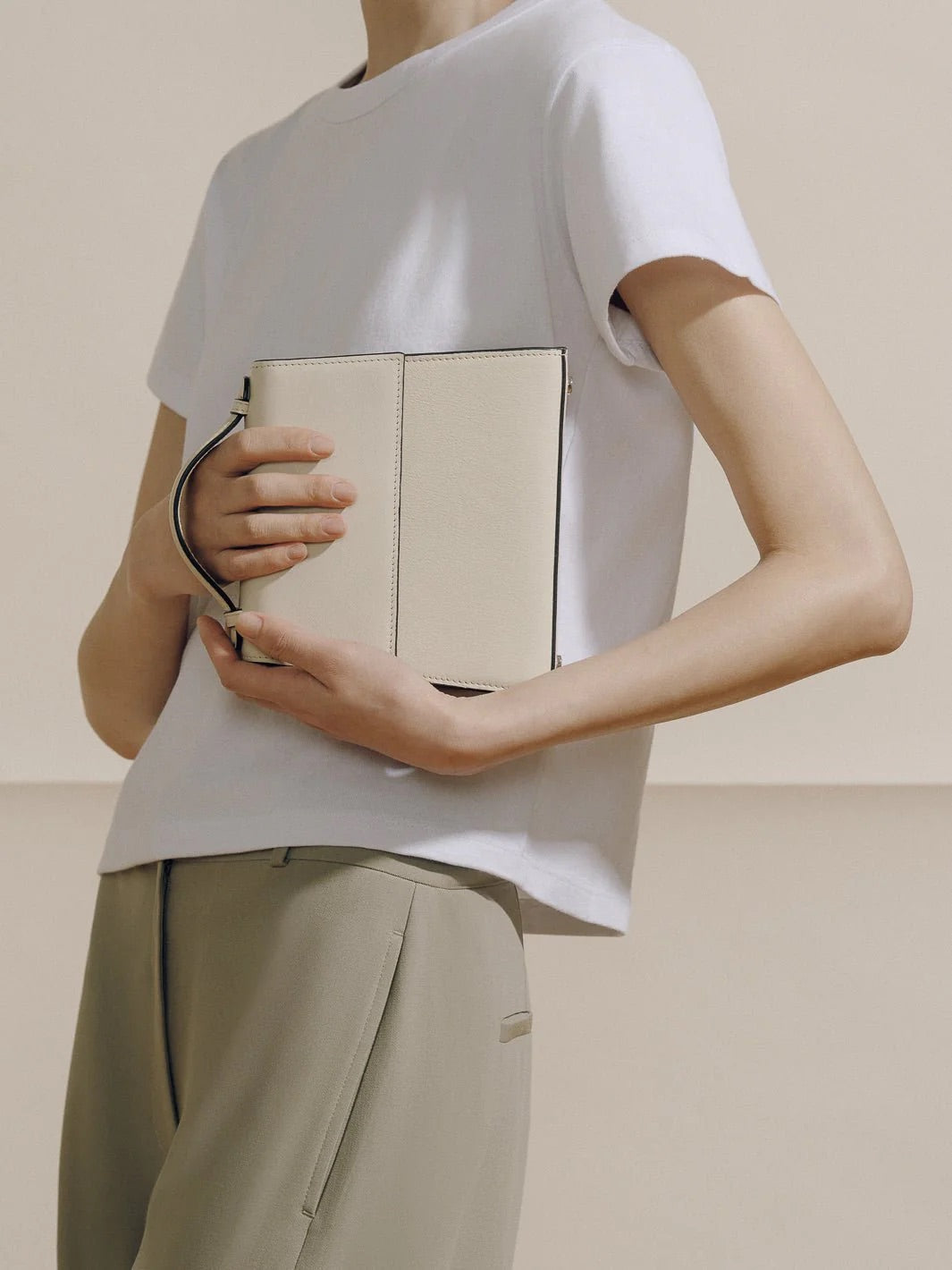 The Small Top Handle in Nappa