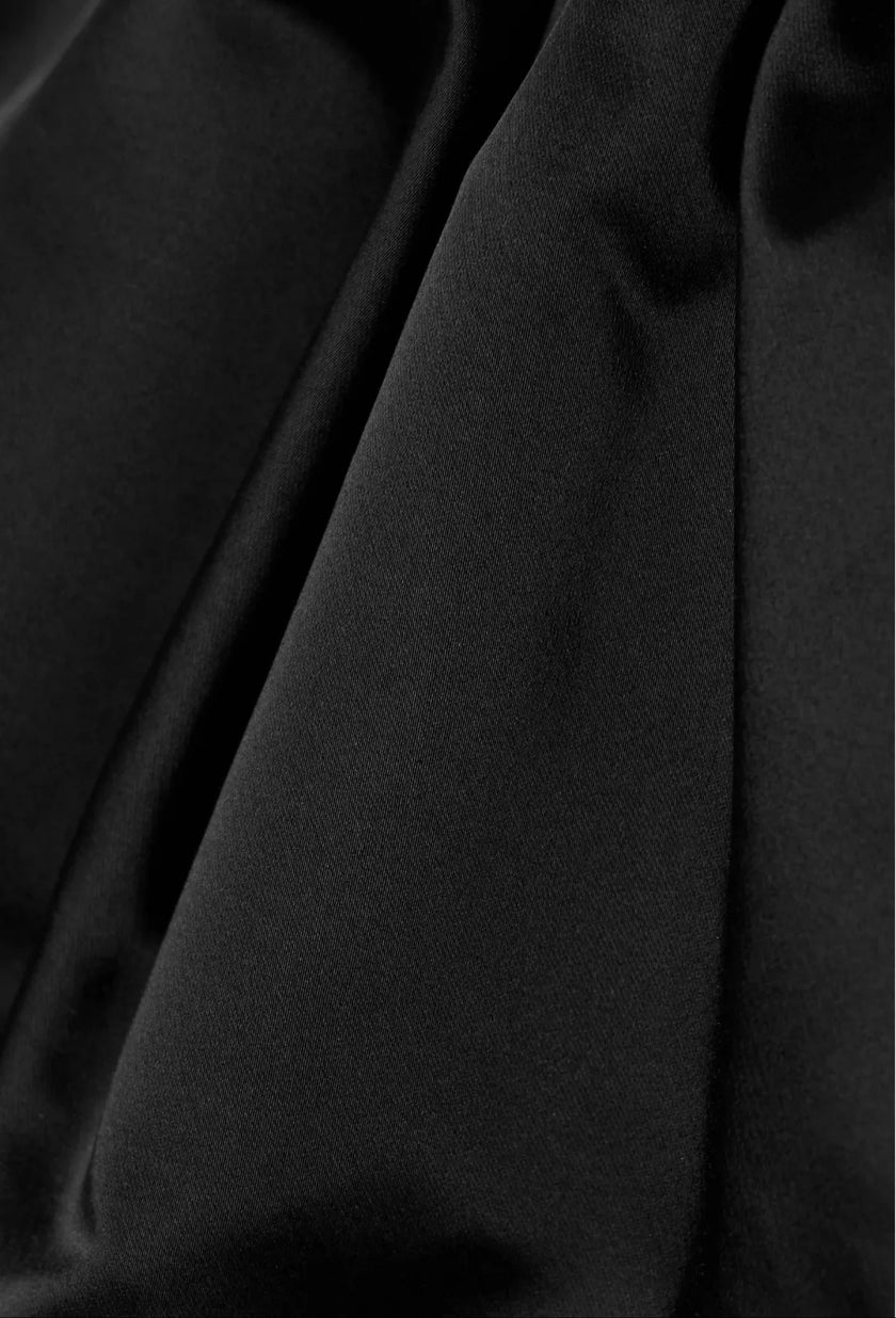 Liberowe Peplum Cropped Silk Jacket