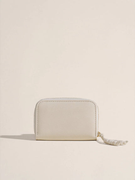 The Small Zip Wallet in Nappa