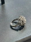 Heirloom Collection White Gold Diamond Snowflake Ring