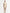 Full length model shot wearing Soft Goat Vest in Beige