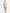 Full length model wearing Soft Goat Mini Dress in Beige