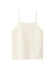 Soft Goat Brushed Singlet in White