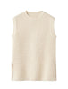 Soft Goat Vest in Beige