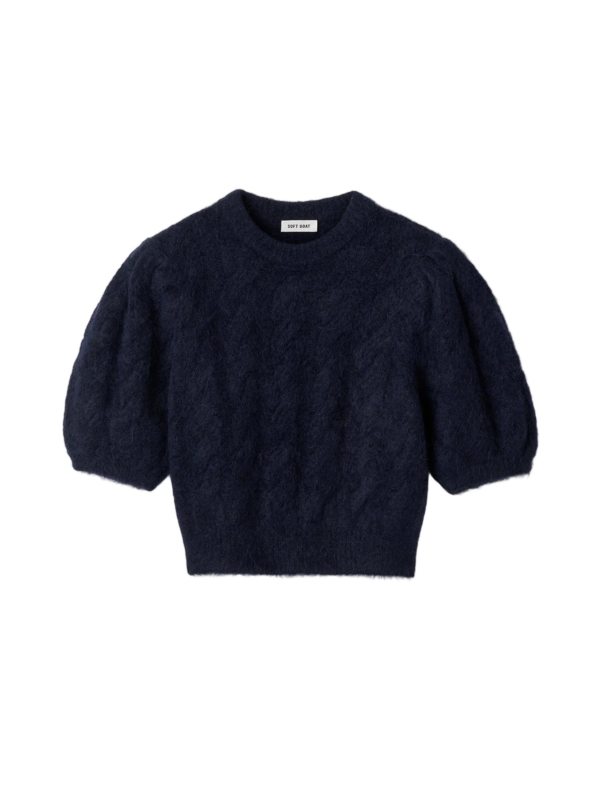Soft Goat Cable Knit Top