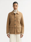 Soft Goat Signature Jacket Camel