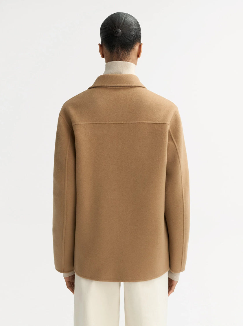 Soft Goat Signature Jacket Camel