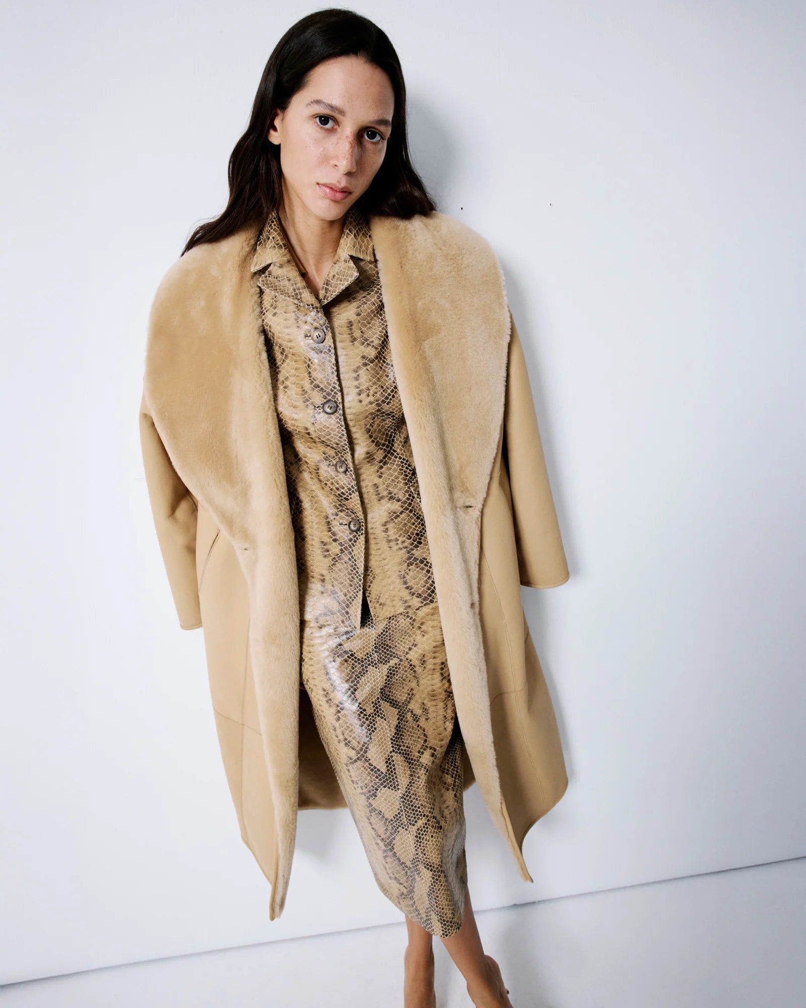 Zeynep Arcay Leather Pencil Skirt
