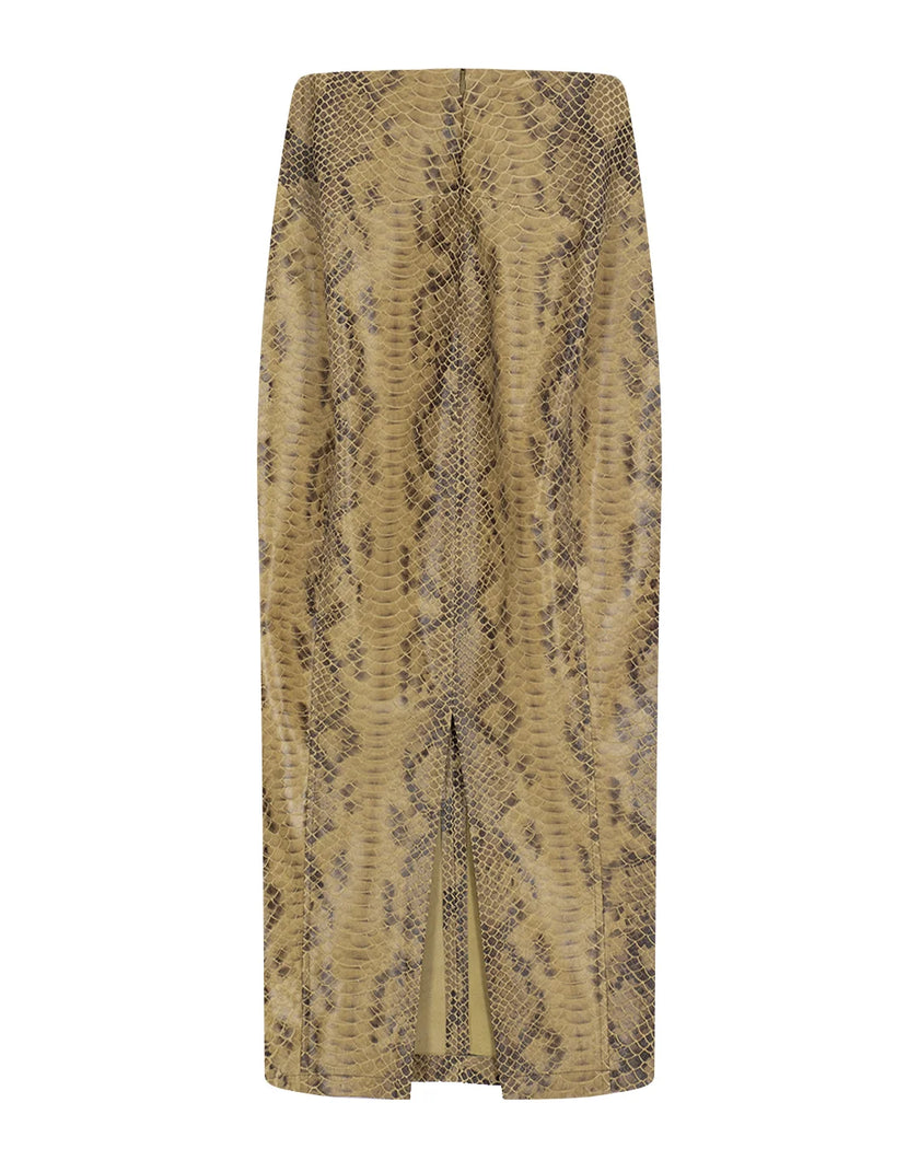 Zeynep Arcay Leather Pencil Skirt