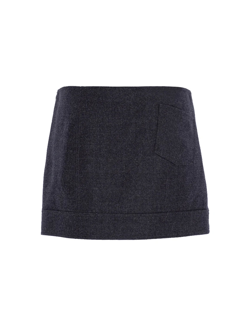 Zeynep Arcay Mini Wool Skirt