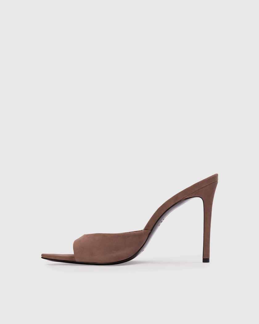 Black Suede Studio Brea Mule