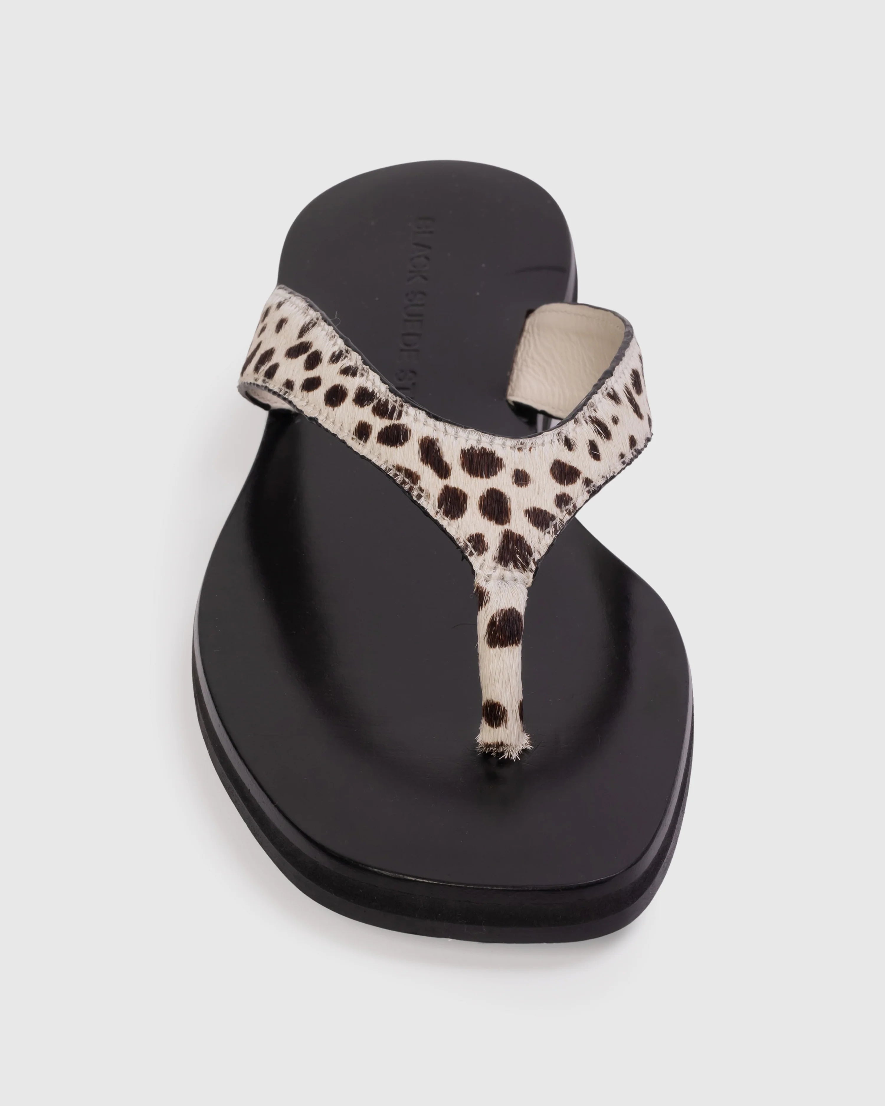 Black Suede Studio Bae Sandal
