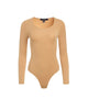 The Park Donna Bodysuit in Camel