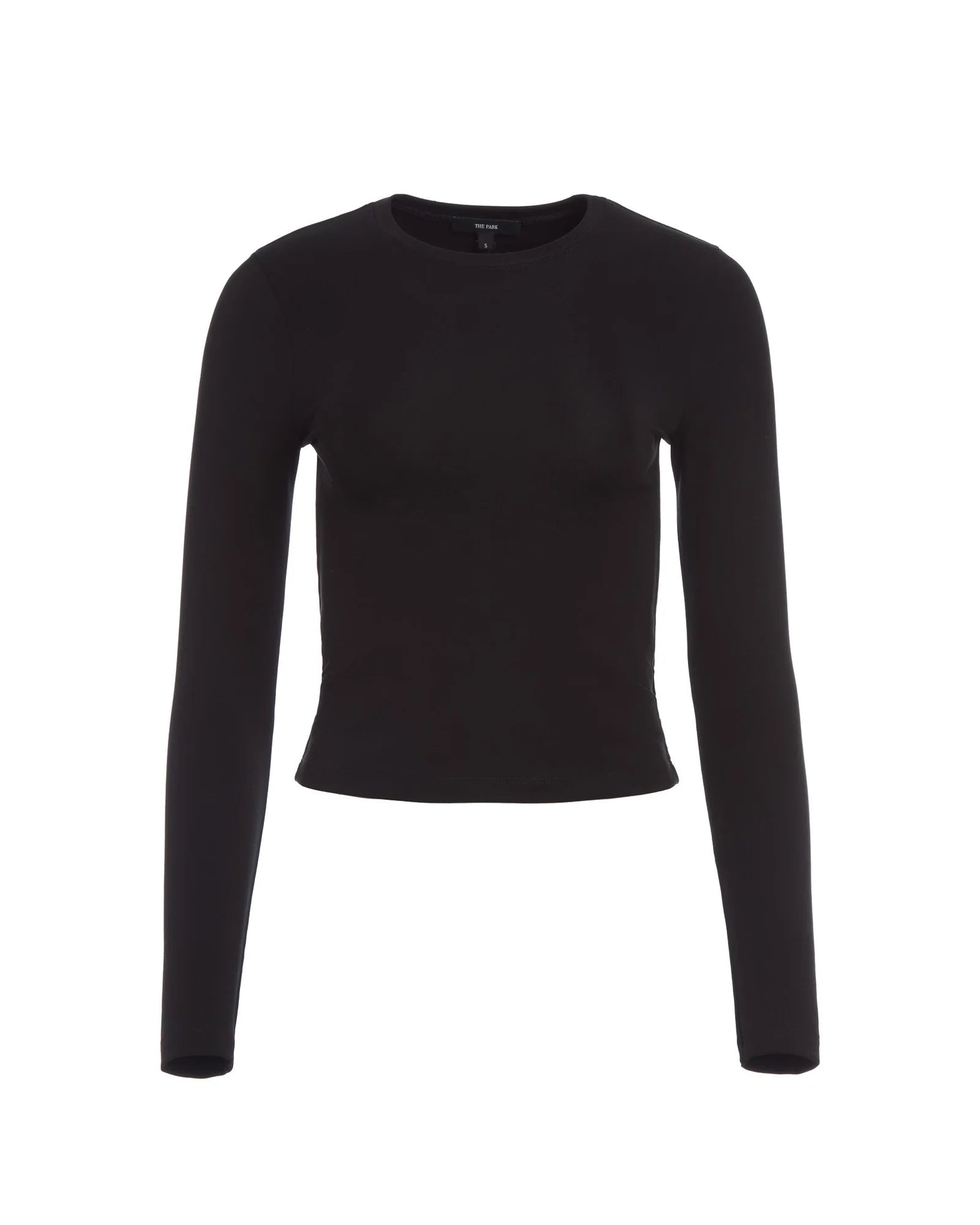 The Park Heather Tee in Black