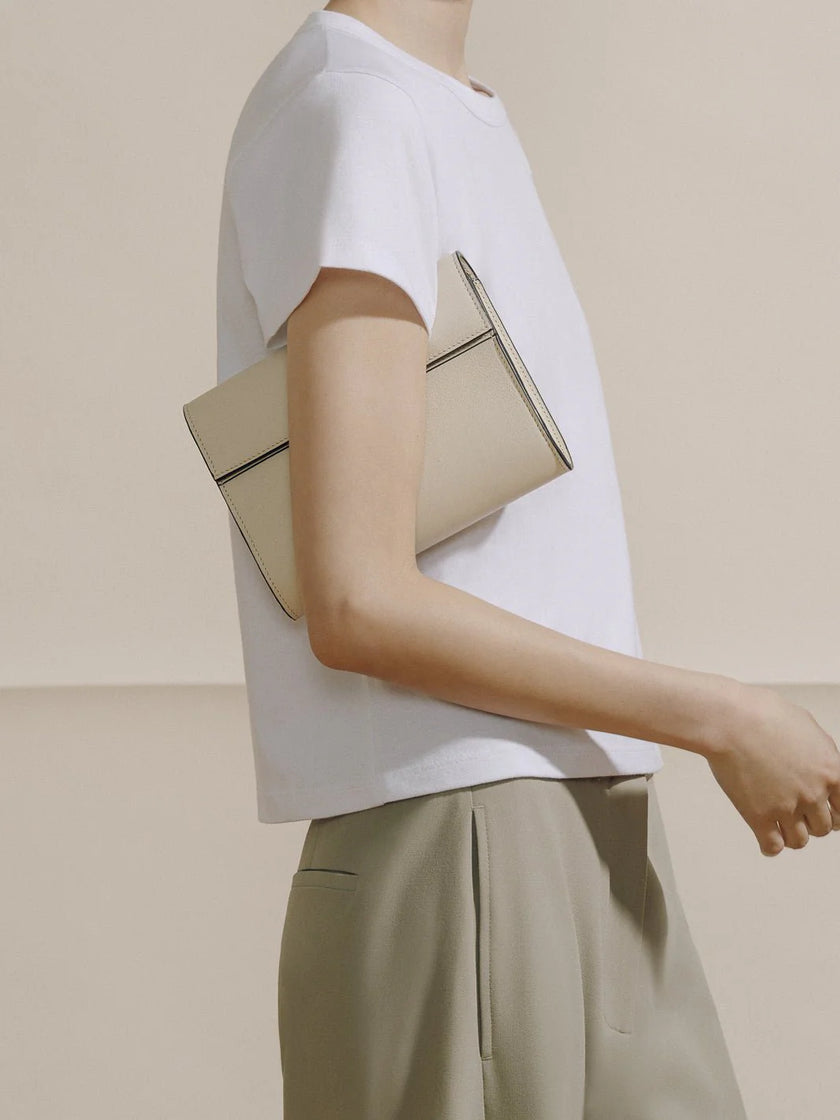 The Small Soft Clutch in Nappa