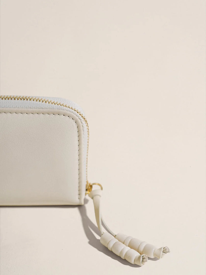The Small Zip Wallet in Nappa