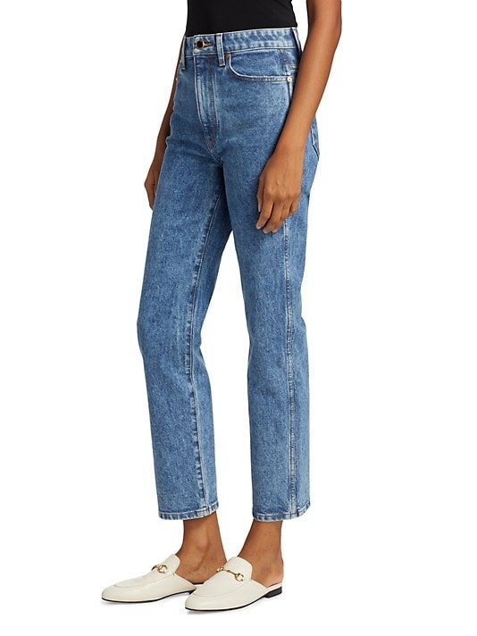 Khaite Abigail Jeans Lakeland Stretch