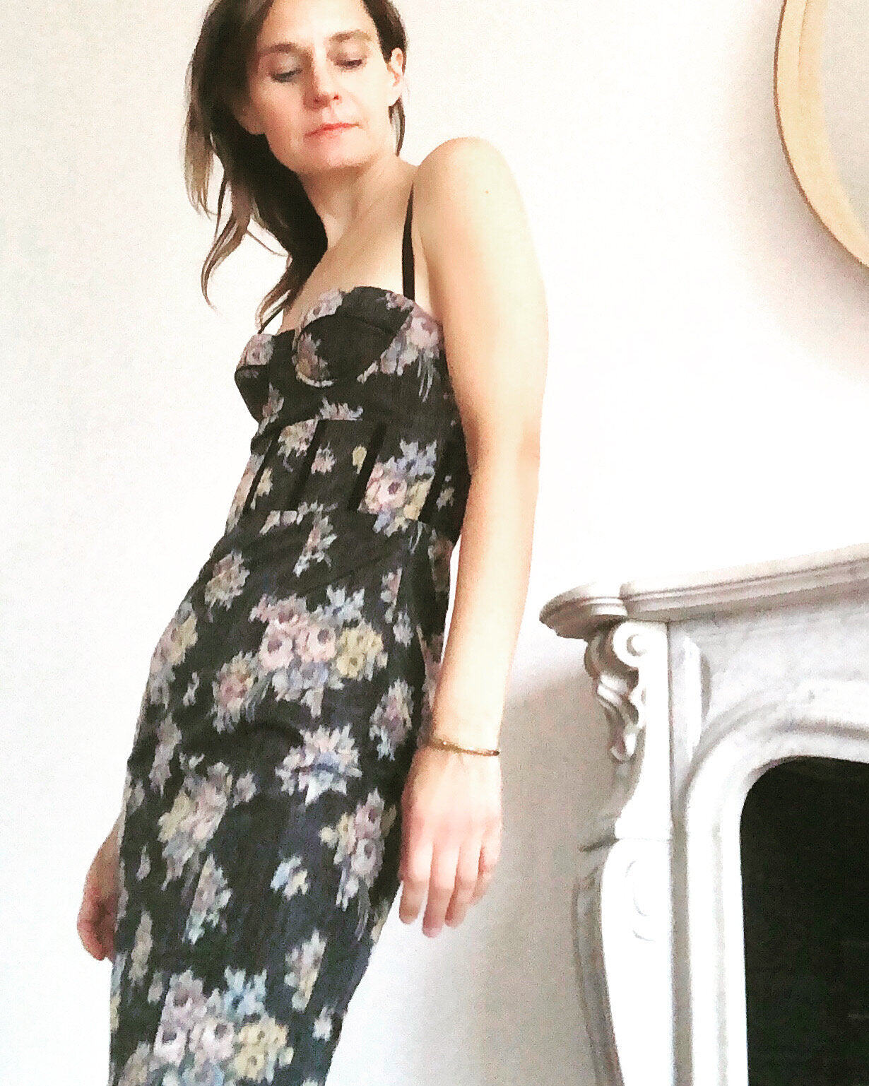 Brock Collection Floral midi-dress