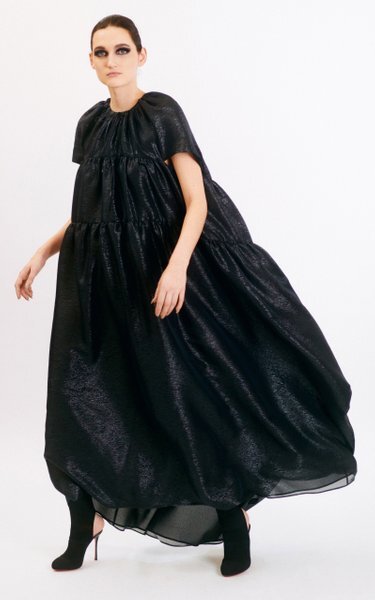 Martin Grant Silk Parachute Dress