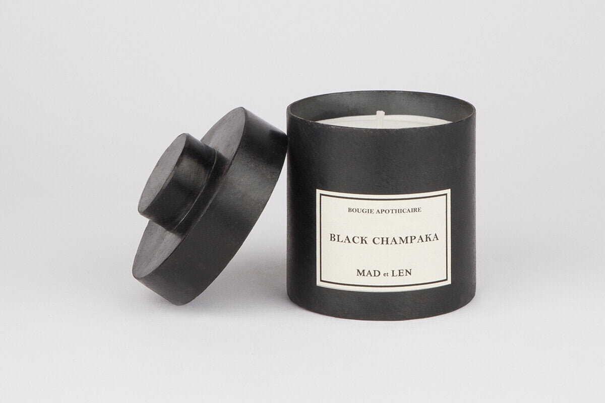 Bougie Apothicaire Petite Candle Black Champaka