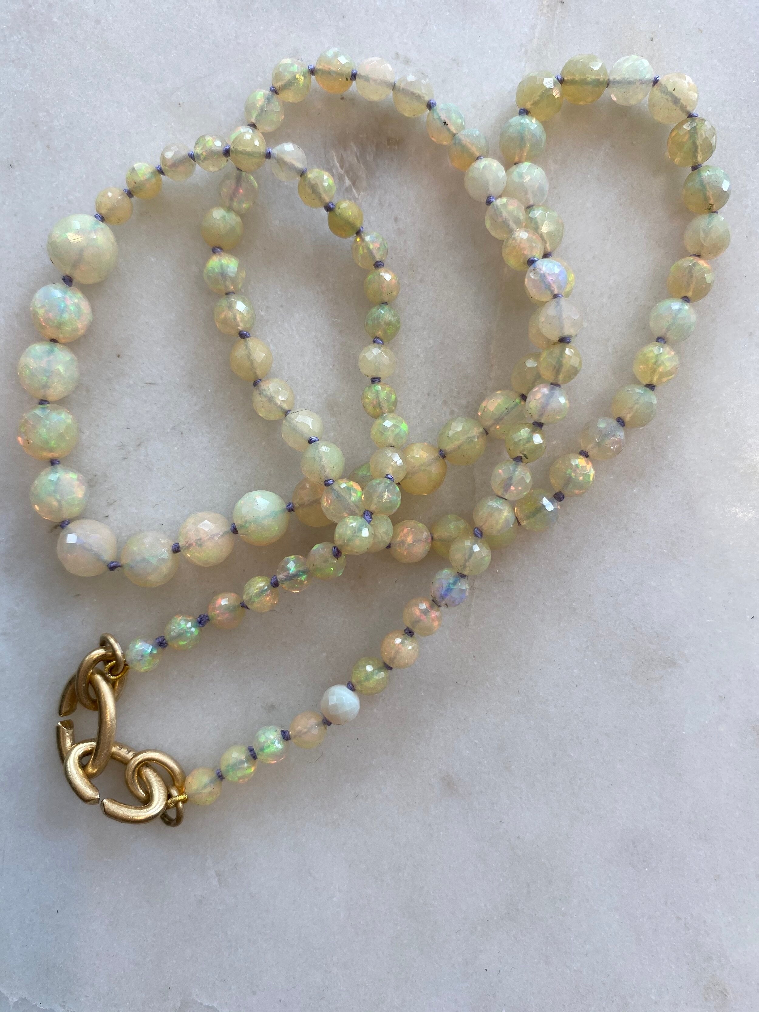 Ethiopian Opal Necklace