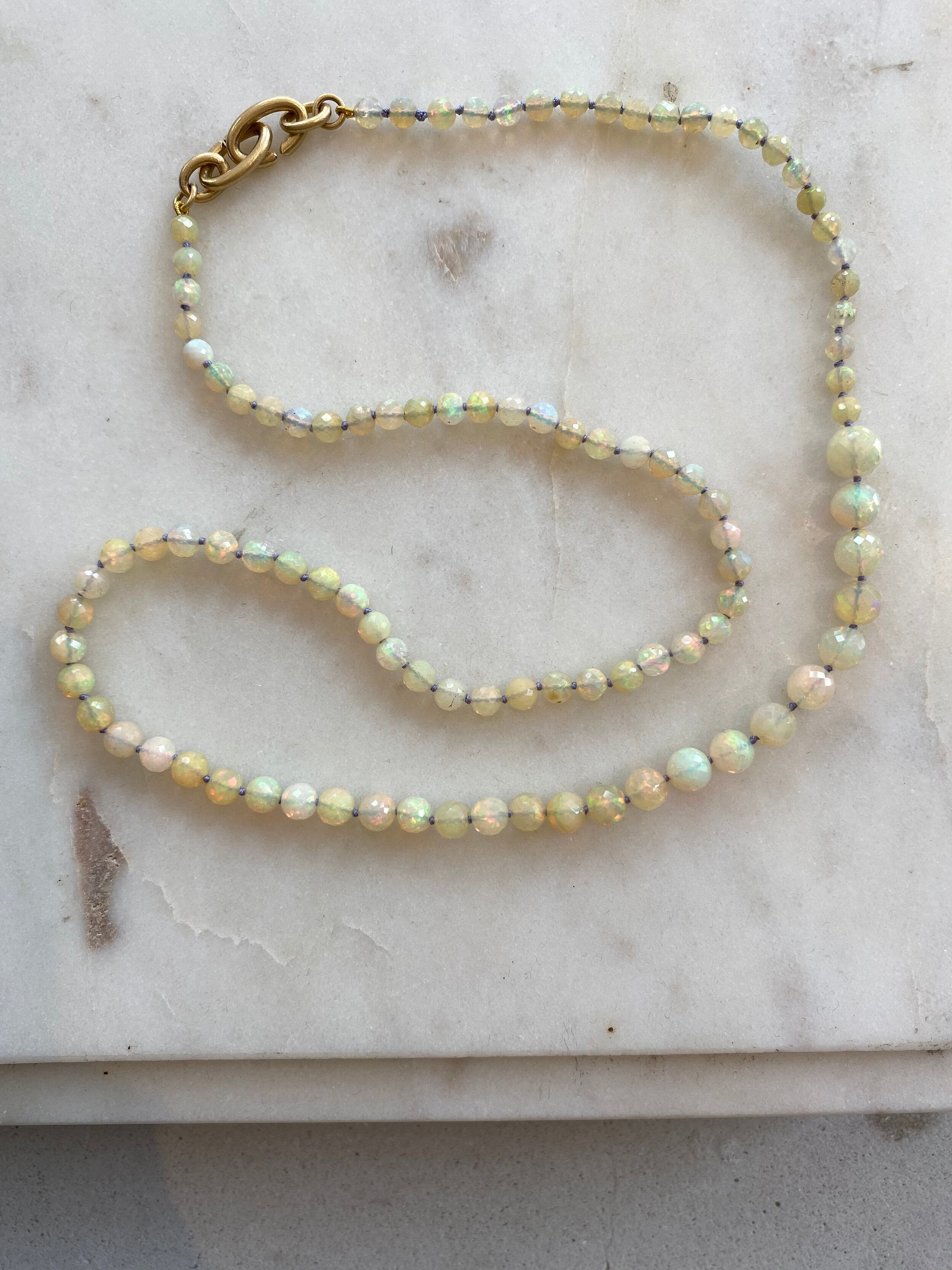 Ethiopian Opal Necklace
