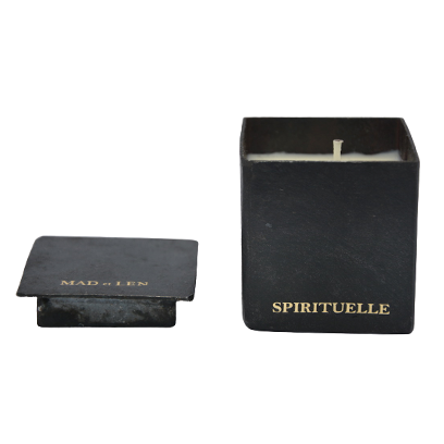 Mini Black Block Candle - Spirituelle
